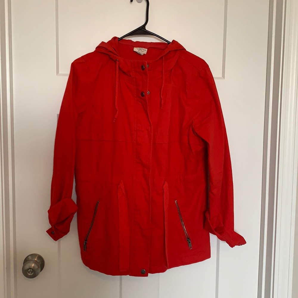 At. Johns Bay red utility jacket